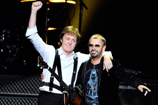 披头士乐队保罗与林戈（资料图）