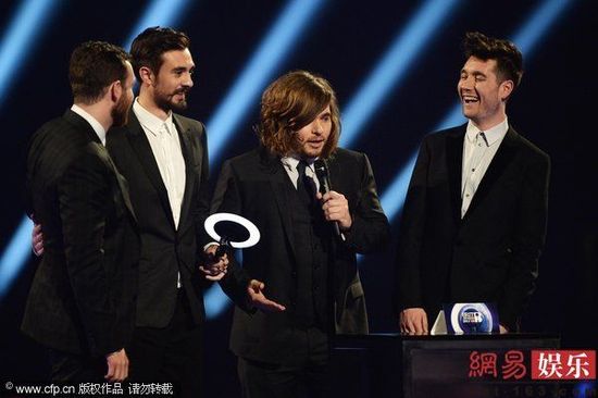 Bastille获英国最具突破艺人奖。