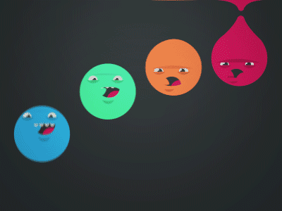 bipolar balls 平面設計欣賞：活潑靈動的創意Gif動畫作品