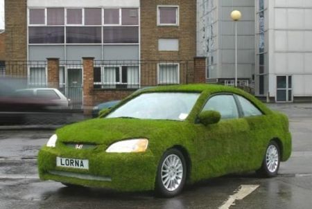 绿色环保的车
