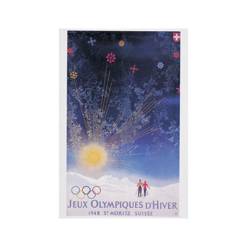 历届冬季奥运会海报欣赏(1924-2010)