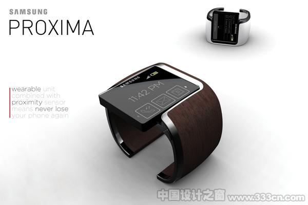 最新的一款来自samsung的概念手腕手机设计