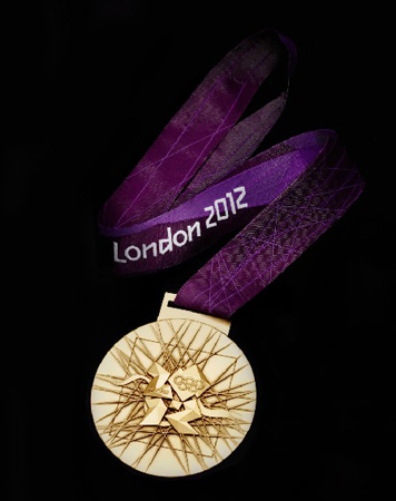 伦敦奥运会奖牌发布