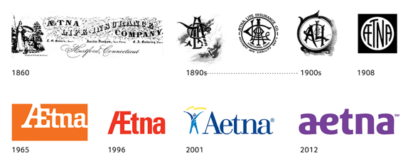 世界保险巨头安泰保险(Aetna)启用新企业标识