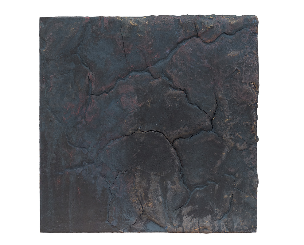 胡伟《黑漆古》九--50x50cm--木质构造、麻纸、矿物·植物·土质颜料、箔--2015年-.jpg