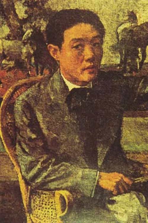 徐悲鸿《自画像》(1931年)