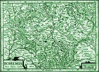 波希米亞地圖