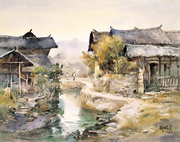 中国百年水彩画展