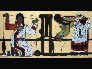 藏女紡織圖  90×180cm  1984年