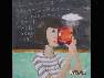 Zhu Hui, How to fly! Balloon, Oil on Canvas, 150x150 cm, 2008  朱慧 怎麼飛！熱氣球 布面油畫 150×150 cm 2008