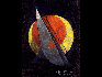 亚历山大·罗德琴柯   《结构（过度的红）》  1918   78.5cmx72cm   布面油画