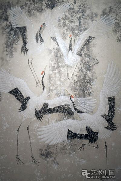 “书林写意”马书林中国画作品展亮相中国国家博物馆 图3