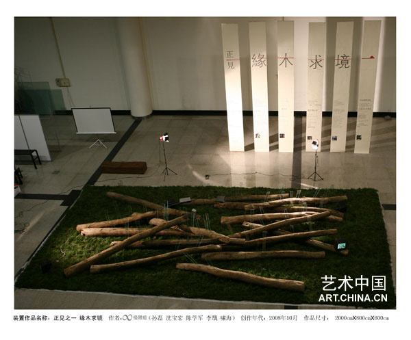 [专稿] 当代艺术作品《正见:缘木求境》在济南展