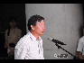中国美协党组书记、常务副主席吴长江在开幕式上发言