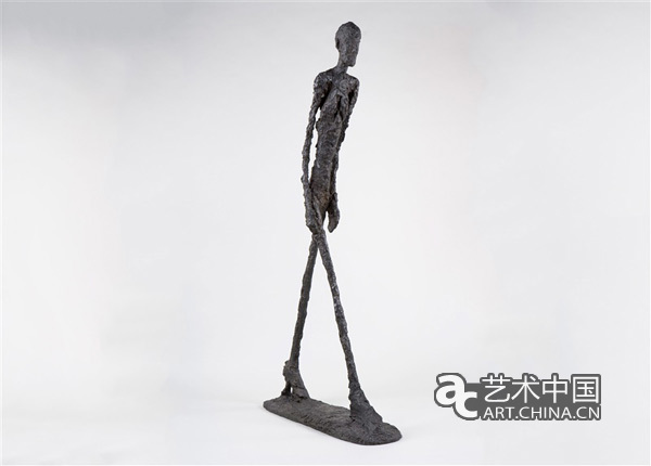 阿尔贝托·贾科梅蒂行走的人,1960 铜 180.5 x    x 97 cm