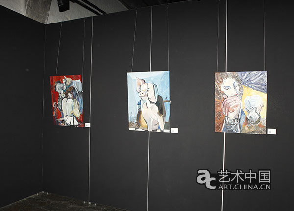 艺术家刘仕奇作品展览现场